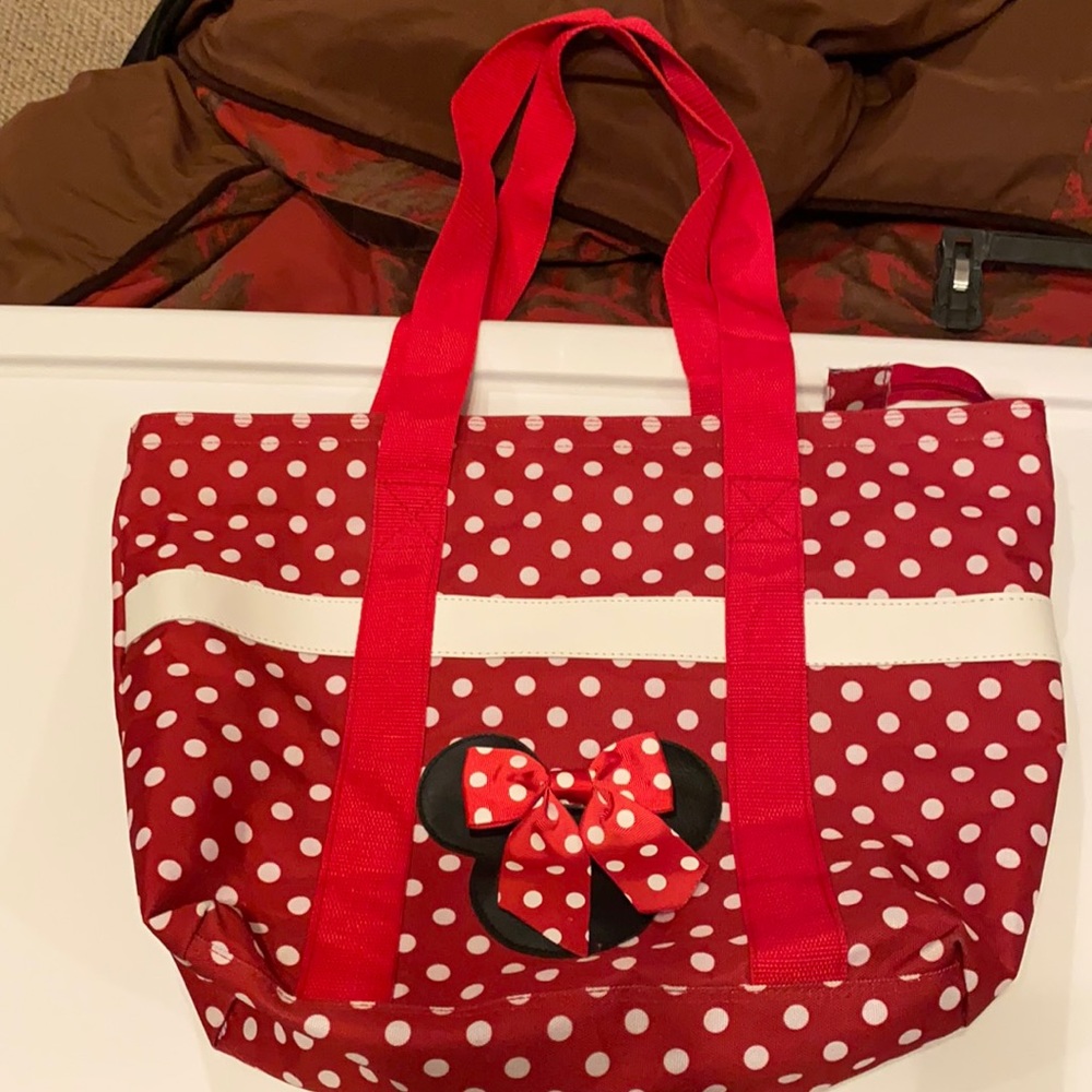 Minnie Mouse Disney Diaper Bag Tote Bag Purse like New